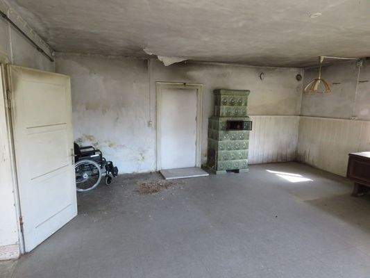 Kachelofen in der Bauernstube 