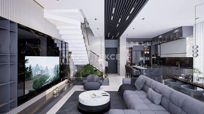 Semi Detached Villas in a Prestigious Location in Çankaya