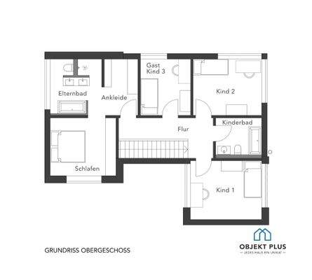 Grundriss Obergeschoss
