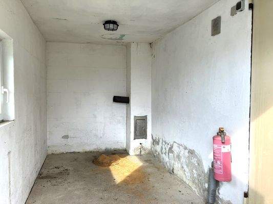 Abstellraum in der Garage 