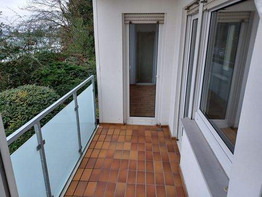 Balkon Wohnzimmer/Schlafzimmer