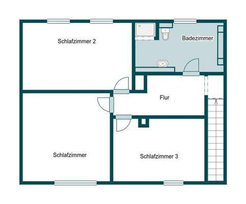 Grundriss Skizze 1.OG
