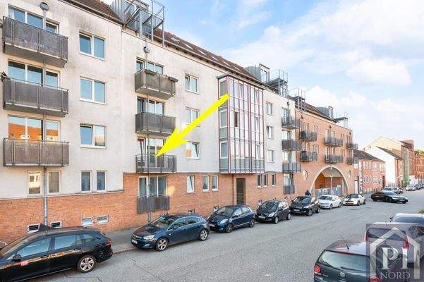 Ruhige Straße mit guter Anbindung