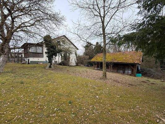 Westlicher Grundstücksteil Unbebaut