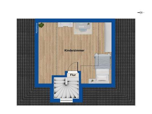 Grundriss - Dachgeschoss