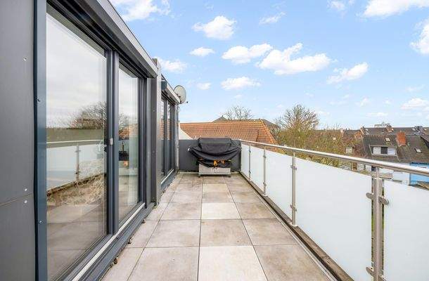 Dachterrasse (Maisonettewohnung)