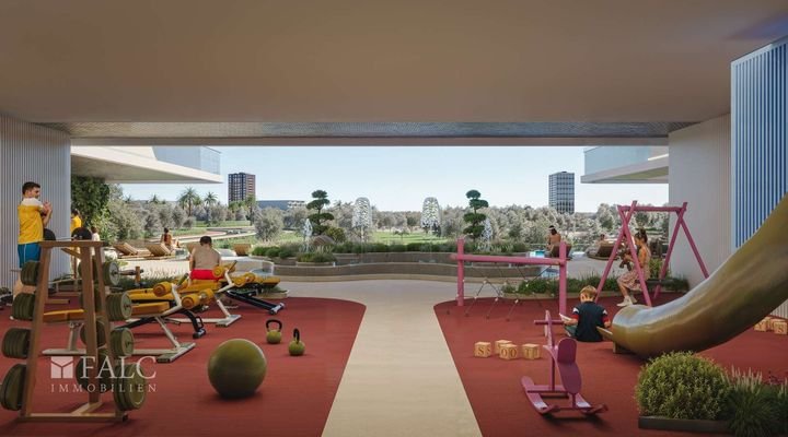 Fitnessstudio im Freien