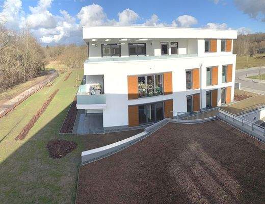 Blick von der Dachterrasse