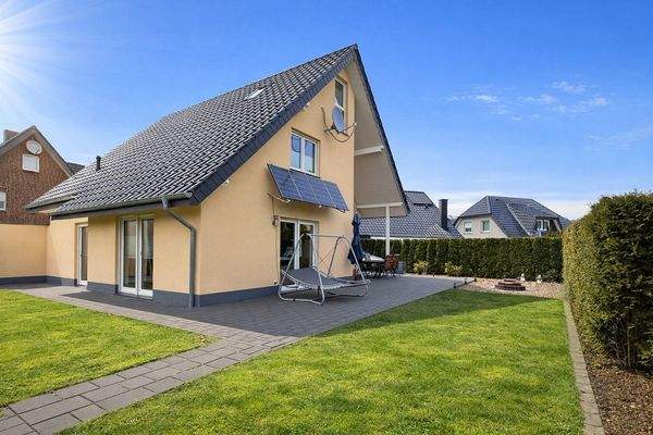 Terrasse am Wohnbereich