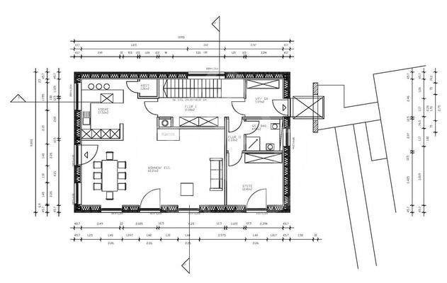 Grundriss Wohnhaus EG