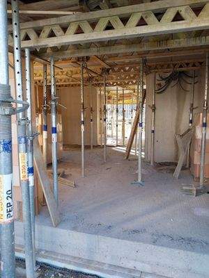 Sicht vom Eingang ins haus