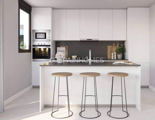 Spacious Flats in a Golfside Complex with Pool in Casares