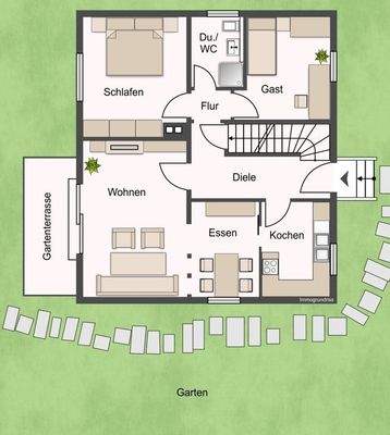 Grundriss Erdgeschoss