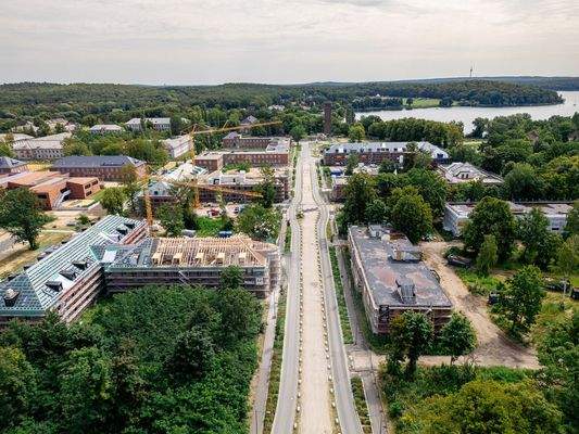 Blick von der Schwedischen All