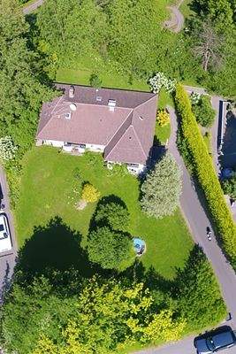 Drohnenaufnahme Grundstück