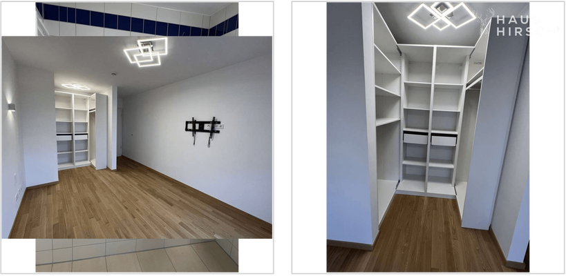 Flur mit Einbauschrank