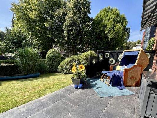 Terrasse Westseite Ansicht 1