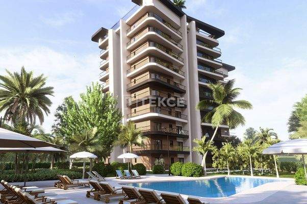 Chic Flats in a Complex Near MacKenzia Beach in Iskele Cyprus