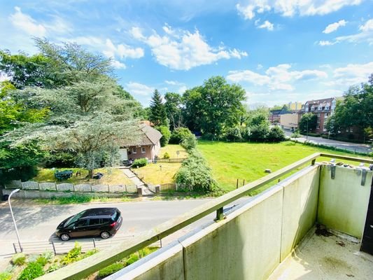 Weitsicht vom Balkon