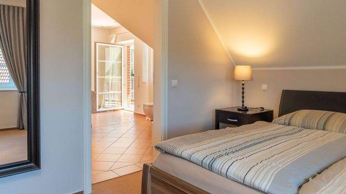 Schlafzimmer mit Bad en Suite