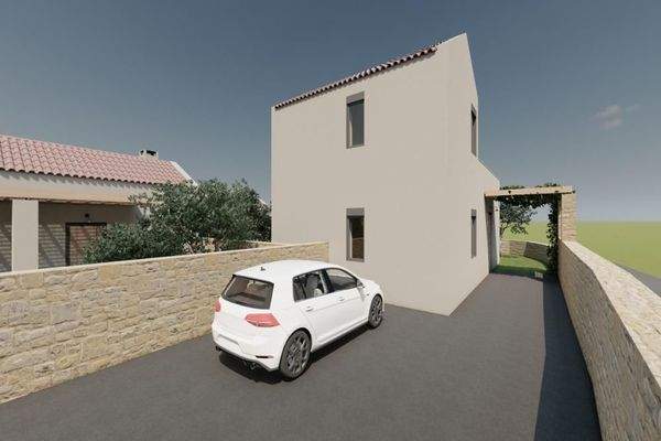 Kreta - Vamos: Schöne Maisonette mit Swimmingpool zu verkaufen - Projekt