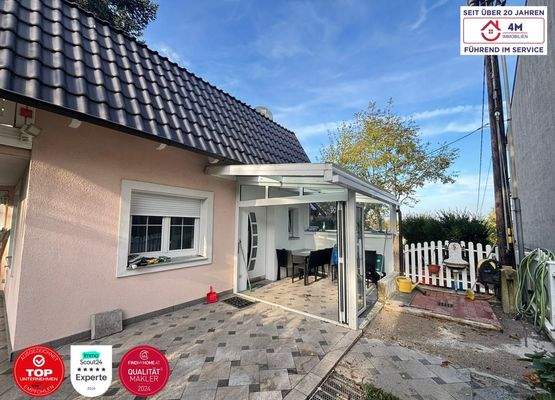 Überdachte Terrasse