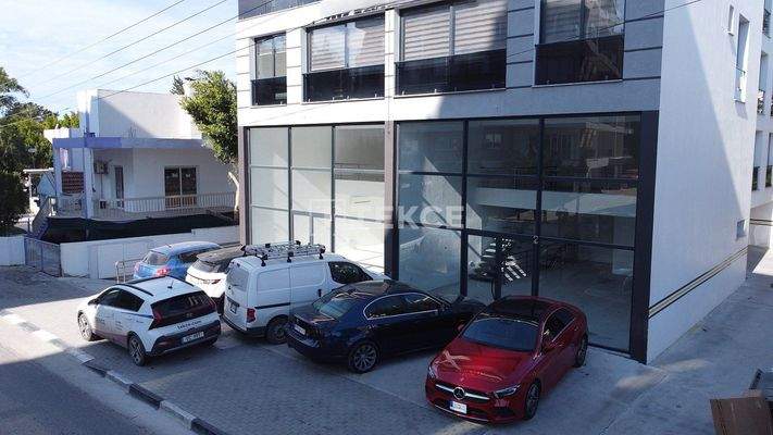 Large Shops with Parking Lots in Girne Center Northern Cyprus