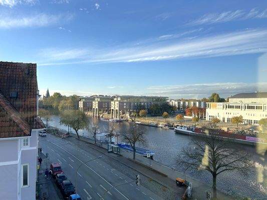 Blick aus dem Schlafzimmer