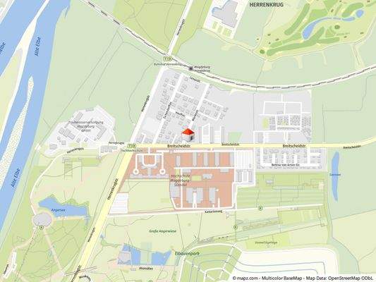 Geolyzer Kartenausschnitt