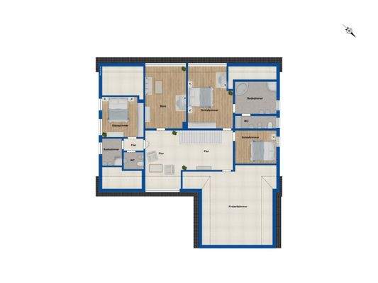 Grundriss - Obergeschoss