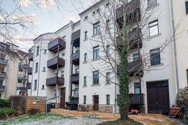 Immobilie in Leipzig / Gohlis zu vermieten_Hofseite