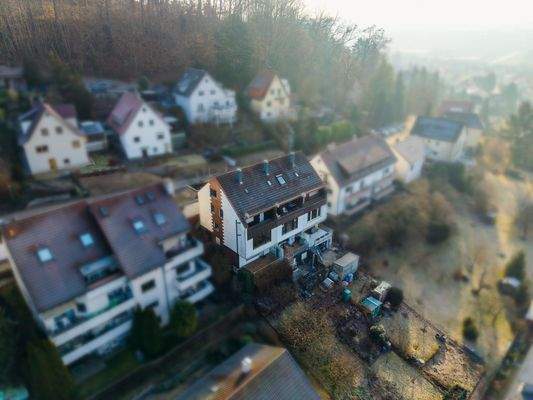 Hausansicht Drohne