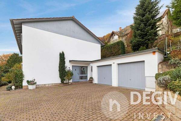 Zufahrt mit Doppelga