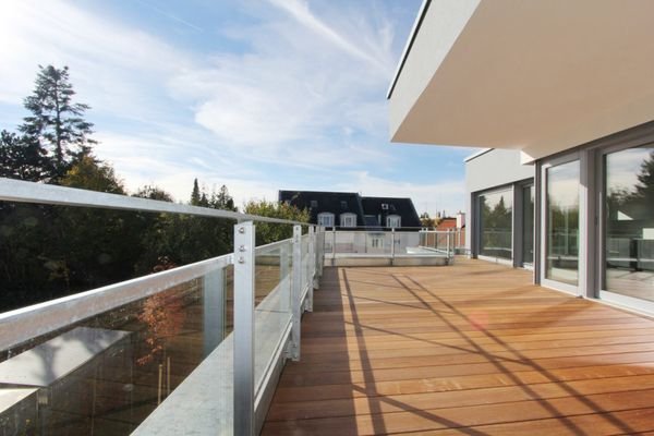 Dachterrasse Referenzgebäude in Obermenzing 