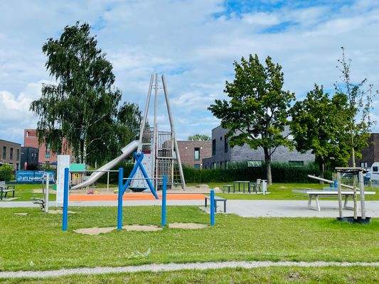 Spielplatz im Wohngebiet
