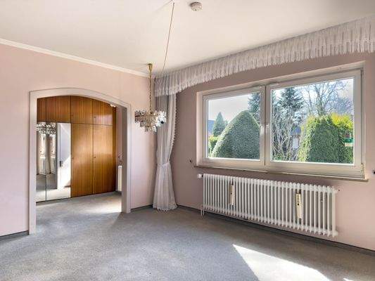 Schlafzimmer mit Ankleidebereich