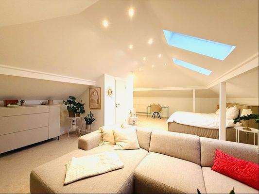 Studio im Dachgeschoss