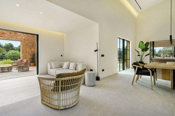 Sitzecke im Wohnzimmer