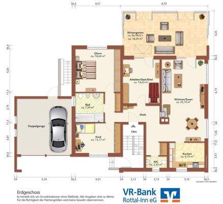 Grundriss Erdgeschoss