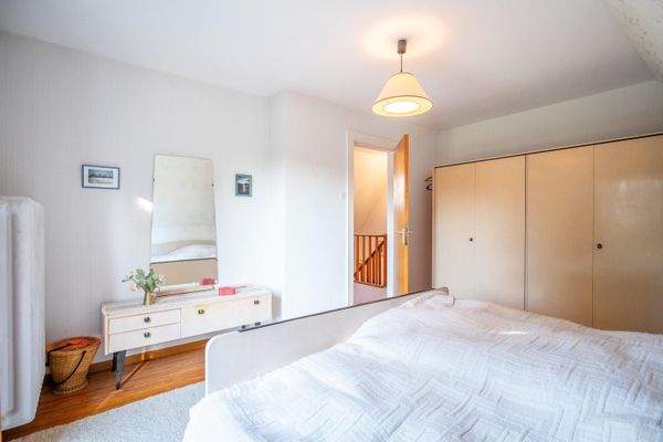 Schlafzimmer mit Balkon