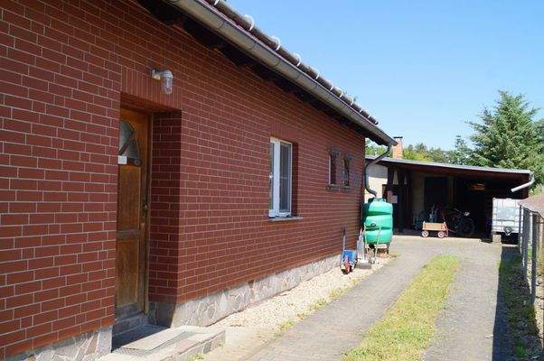 Zuwegung auf das Grundstück