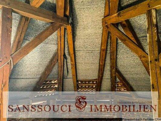 Blick in den Dachraum
