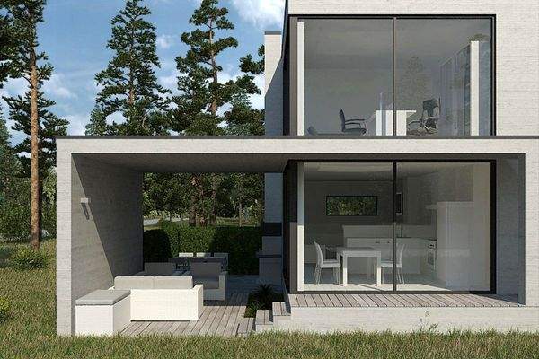 5. Projektansicht 2 Etagen