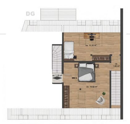 Grundriss DG