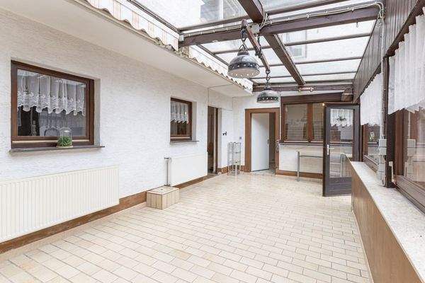 Teilansicht Wintergarten EG Einheit Nr. 5