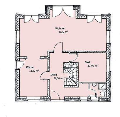 Erdgeschoss unbemaßt