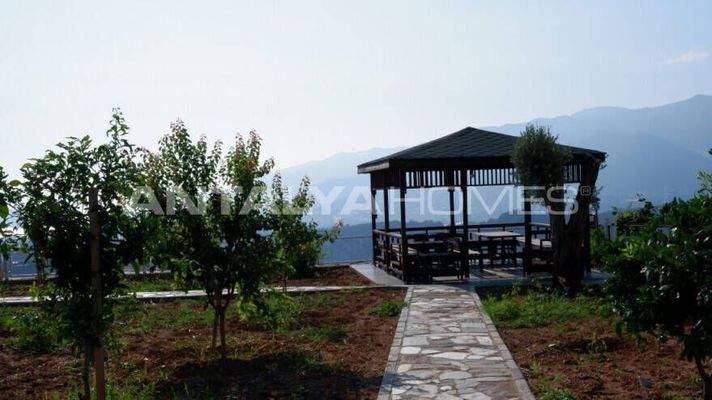 Unique-Design House with Farmland in Alanya Kestel