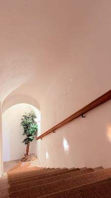 Treppenabgang zum OG