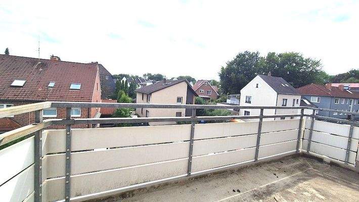 Blick von Ihrem Balkon