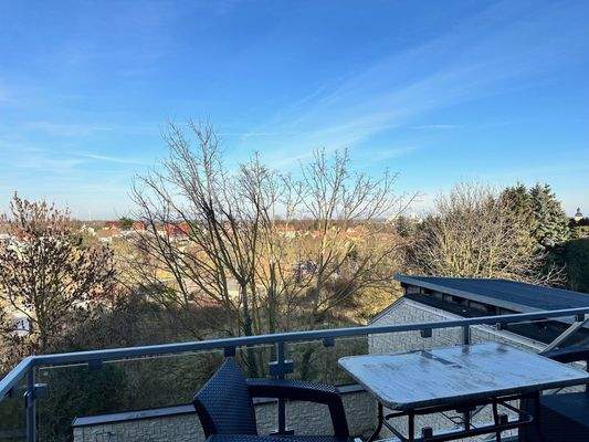 Blick von Dachterrasse